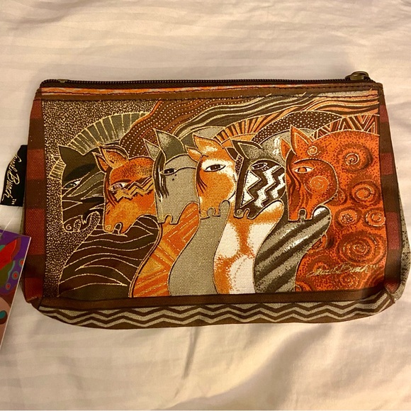 Laurel Burch Handbags - NWT Laurel Burch Horses Makeup Bag/Pouch